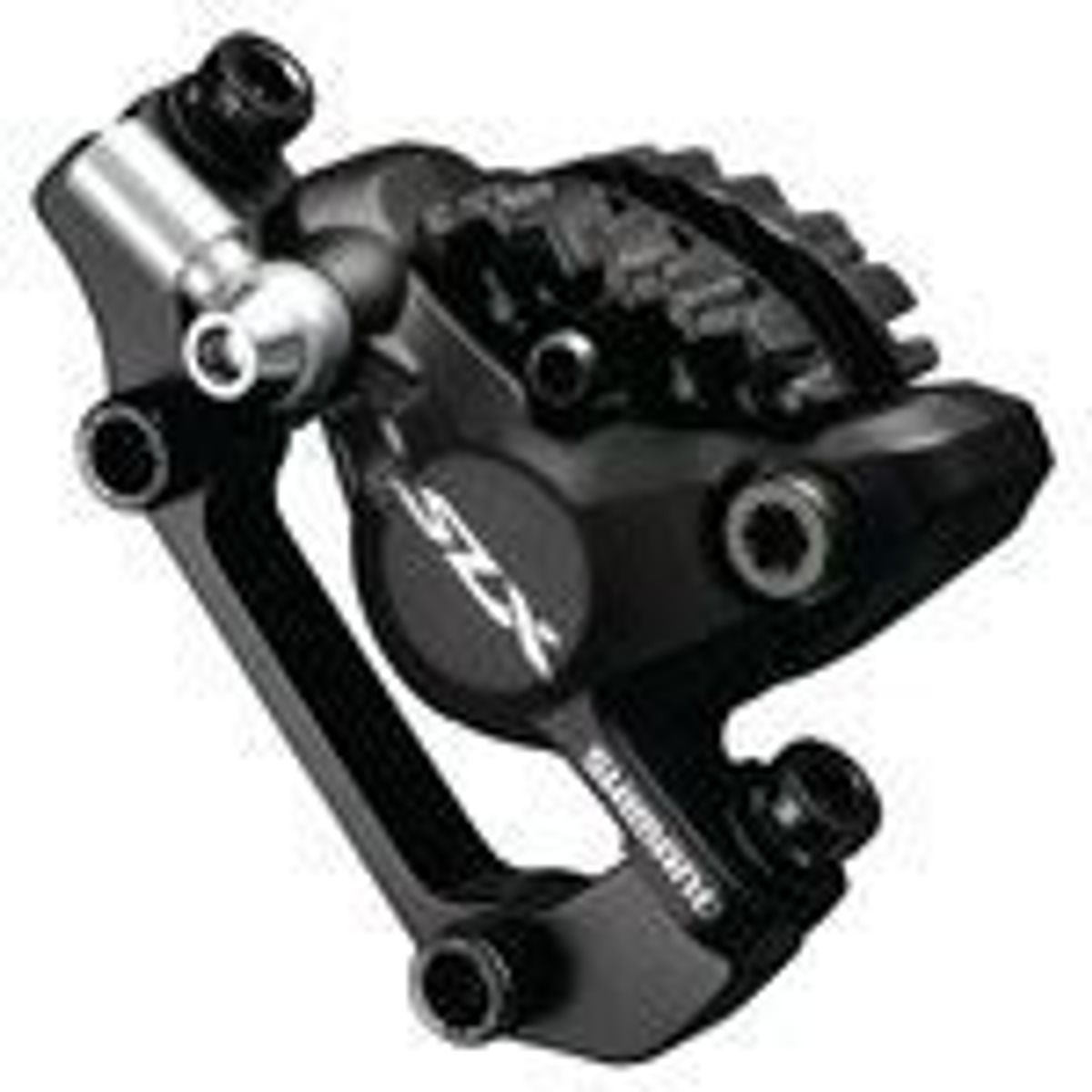 Skivebremssett Deore T615 Sølv Resin, Uten adapter